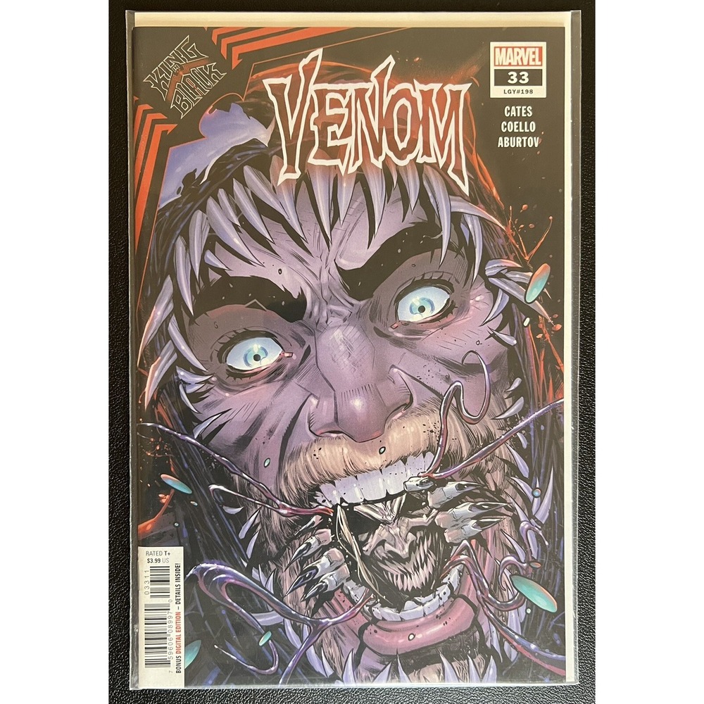 VENOM #33 KIB MARVEL COMICS Cover‎ A Cates 2021